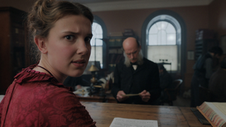 Millie Bobby Brown solves a dull mystery in Netflix’s disappointing <i>Enola Holmes</i>
